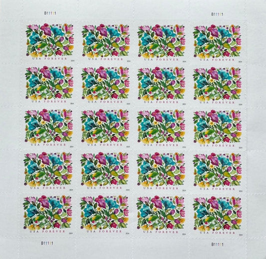 2024 Celebration Blooms Stamps Forever Stamps image 0