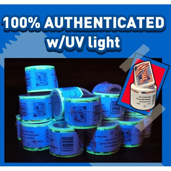 2022 US Flags Forever First Class Postage Stamps