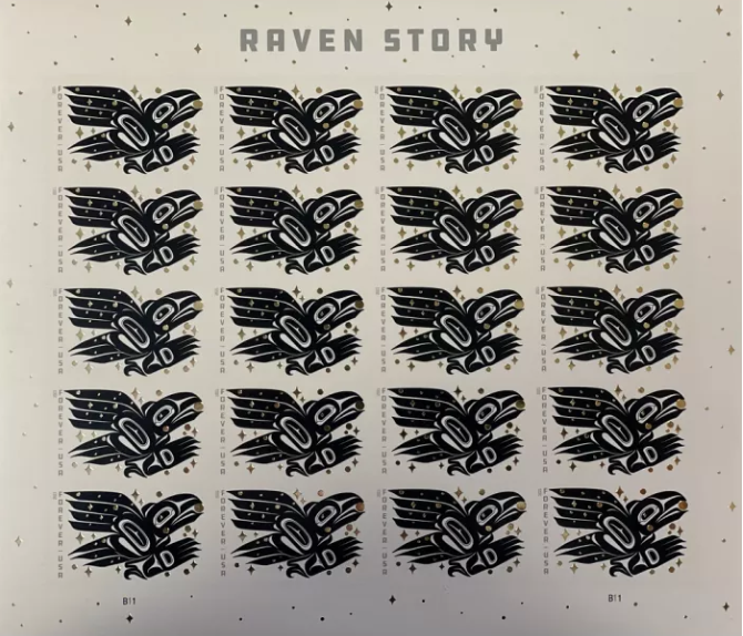 Raven Story Forever First Class Postage Stamps image 0