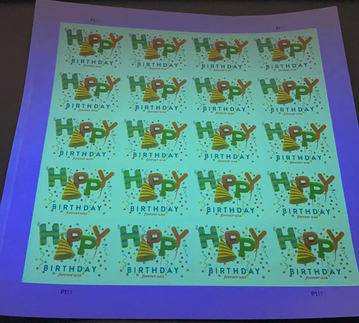 USPS Happy Birthday Forever First Class Postage Stamps image 2