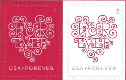 Red White Forever First Class Postage Stamps image 1