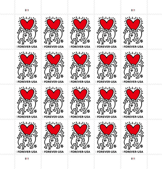 2025 Love Forever First Class Postage Stamps image 0